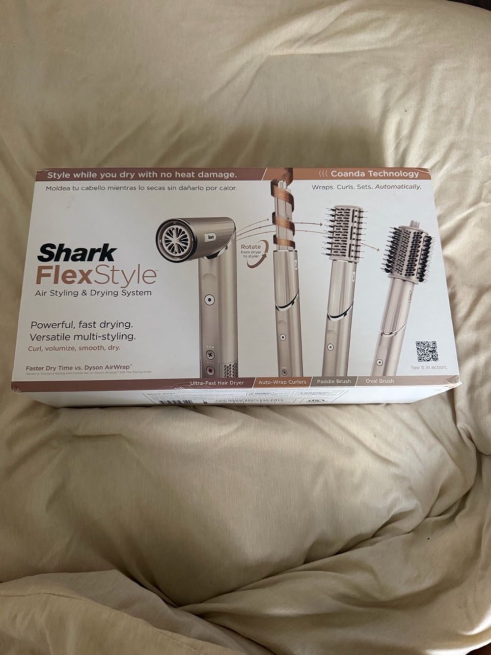 Shark FlexStyle Air Styling & Drying System in Rose Gold